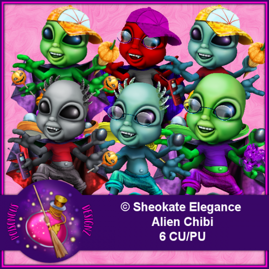 Sheokate Elegance Alien Chibi - Click Image to Close