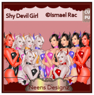 Shy Devil Girl