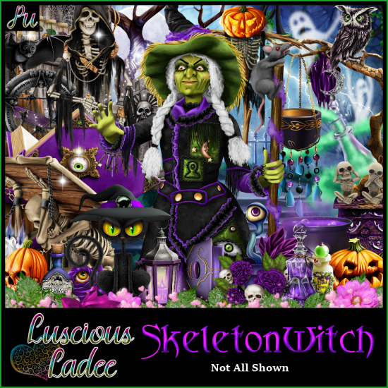 Skeleton Witch - Click Image to Close