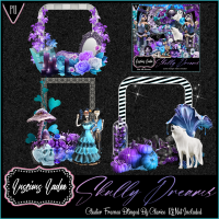 Skully Dreams Cluster Frames