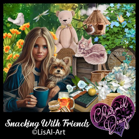 Snacking With Friends - Click Image to Close