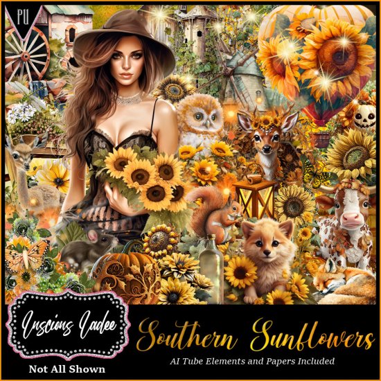 Southern Sunflowers - Click Image to Close