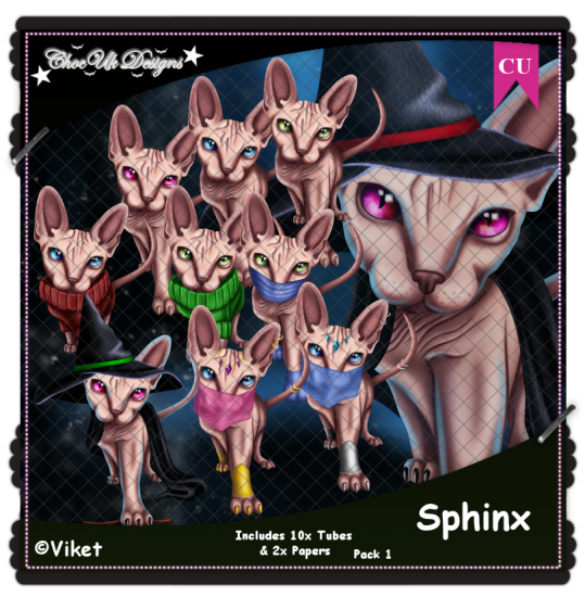 Sphinx CU/PU Pack - Click Image to Close