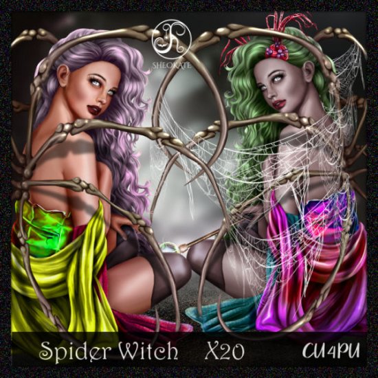 Spider Witch - Click Image to Close