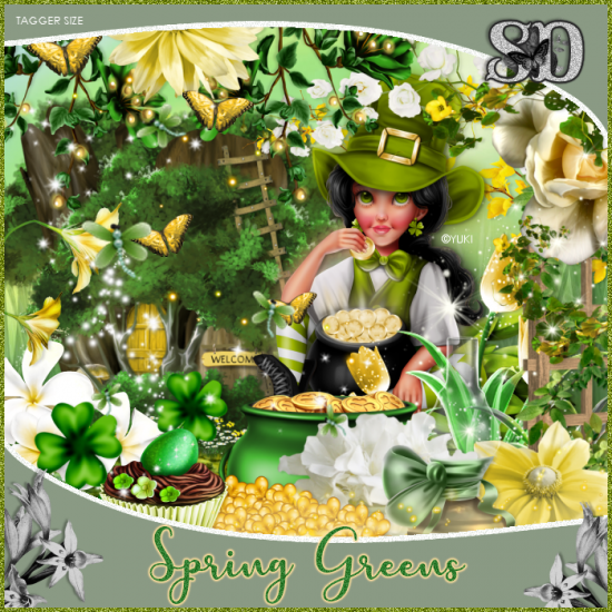 Spring Greens Kit - Click Image to Close
