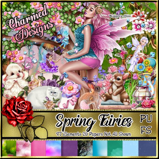 Spring Fairies - Click Image to Close