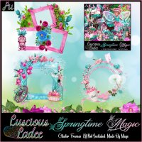 Springtime Magic Cluster Frames