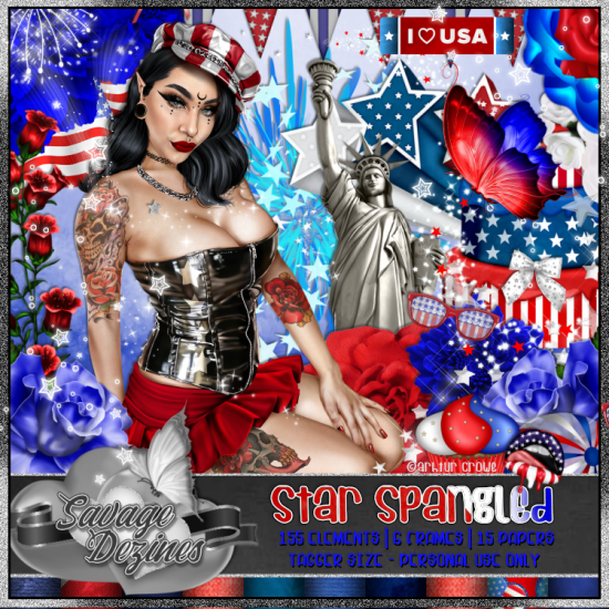 Star Spangled Kit - Click Image to Close