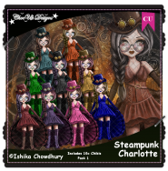 Steampunk Charlotte CU/PU Pack 1