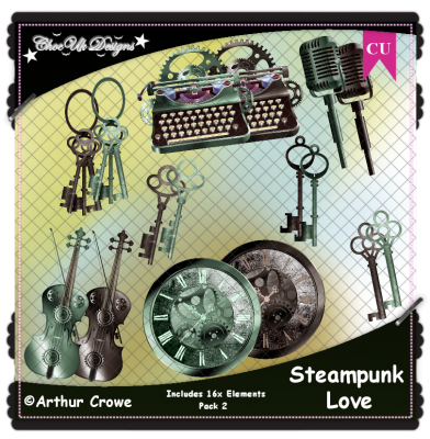 Steampunk Love CU/PU Pack 2
