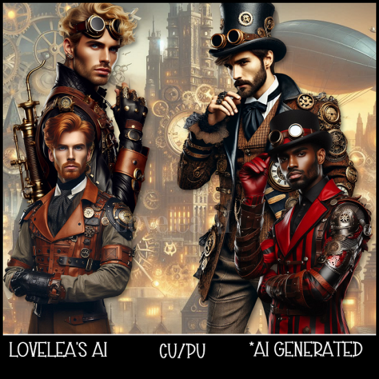 STEAMPUNK MEN - Click Image to Close