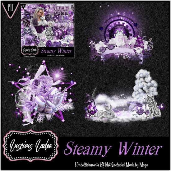 Steamy Winter Embellishments - Click Image to Close