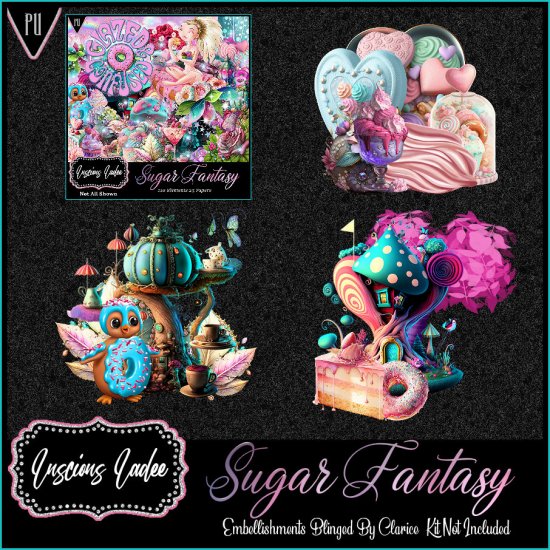 Sugar Fantasy Embellishments - Click Image to Close