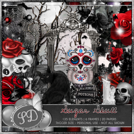 Sugar Skull Kit - Click Image to Close