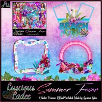 Summer Fever Cluster Frames