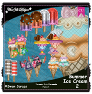 Summer Ice Cream 2 CU/PU Pack 2