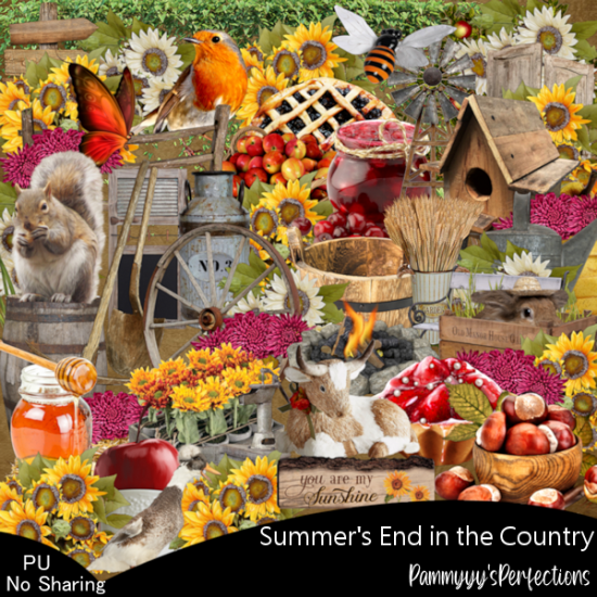 Summers End In The Country - Click Image to Close
