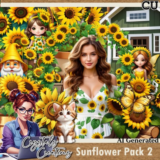 Sunflower CU Pack 2 - Click Image to Close