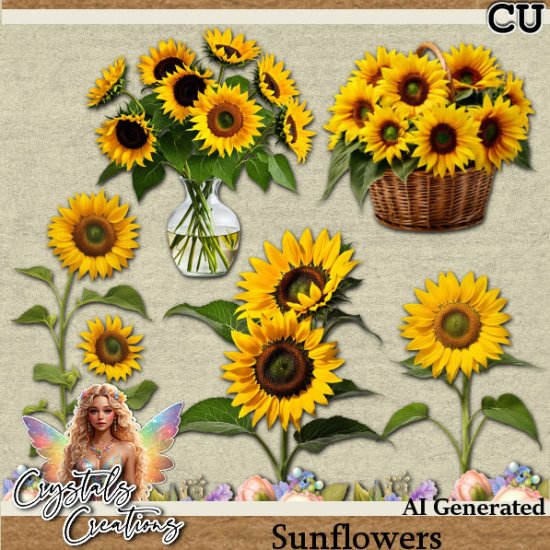 Sunflower CU Pack - Click Image to Close