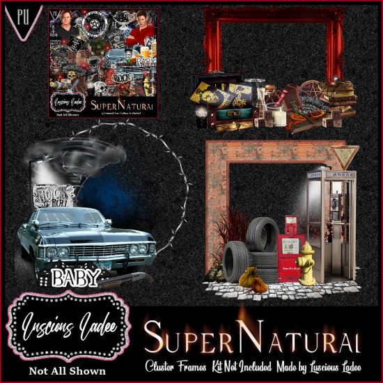 SuperNatural Cluster Frames - Click Image to Close