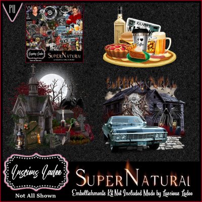 SuperNatural Embellishments