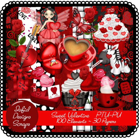 Sweet Valentine Tagger Kit PU - Click Image to Close