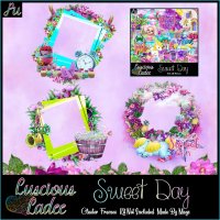 Sweet Day Cluster Frames