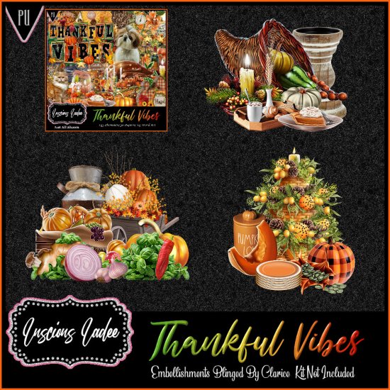 Thankful Vibes Embellishments - Click Image to Close