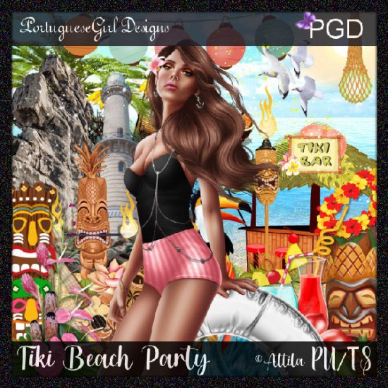 Tiki Beach Party - Click Image to Close