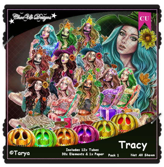 Tracy CU/PU Pack 1 - Click Image to Close