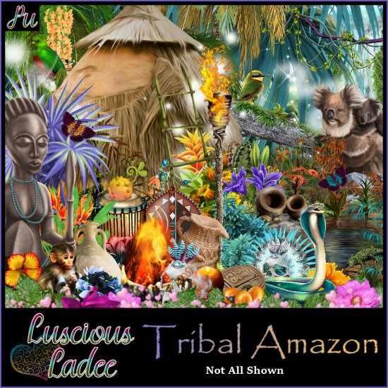 Tribal Amazon - Click Image to Close