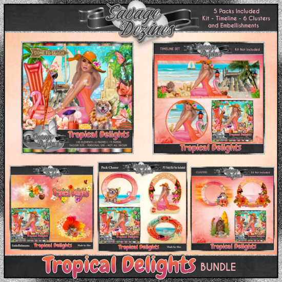 Tropical Delights Bundle - Click Image to Close