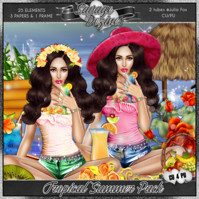 Tropical Summer CU Pack