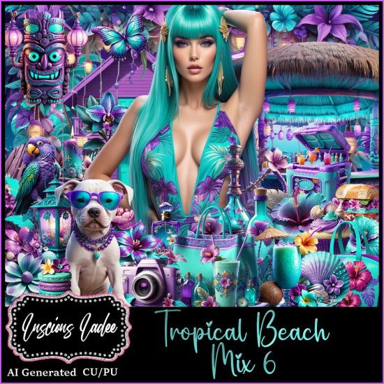 Tropical Beach Mix 6 - Click Image to Close