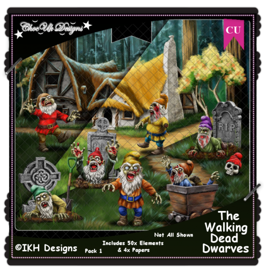 The Walking Dead Dwarves CU/PU Pack - Click Image to Close