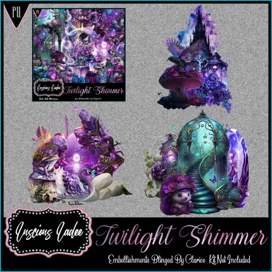 Twilight Shimmer Embellishments - Click Image to Close