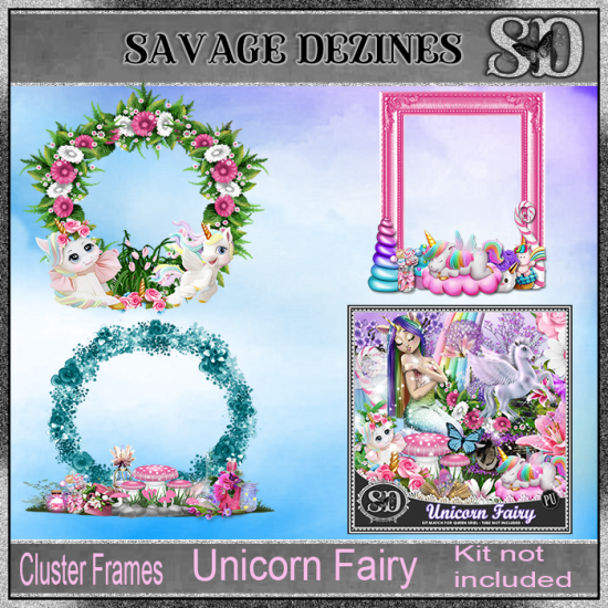 Unicorn Fairy Clusters - Click Image to Close