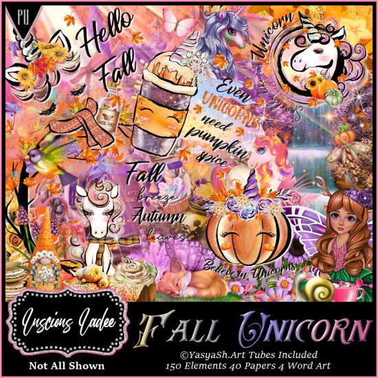 Fall Unicorn - Click Image to Close