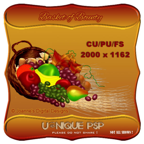 UP Basket of Bounty - Click Image to Close