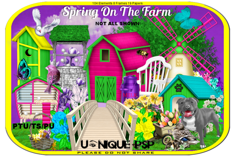 Spring On The Farm - Click Image to Close