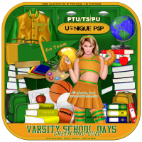 Varsity School Days Green and Gold