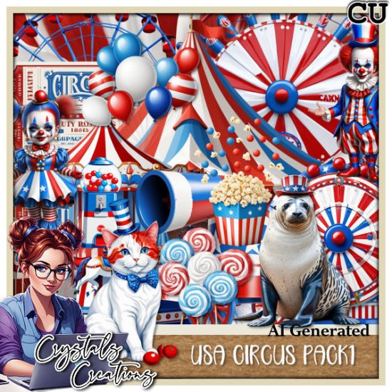 USA Circus CU Pack 1 - Click Image to Close