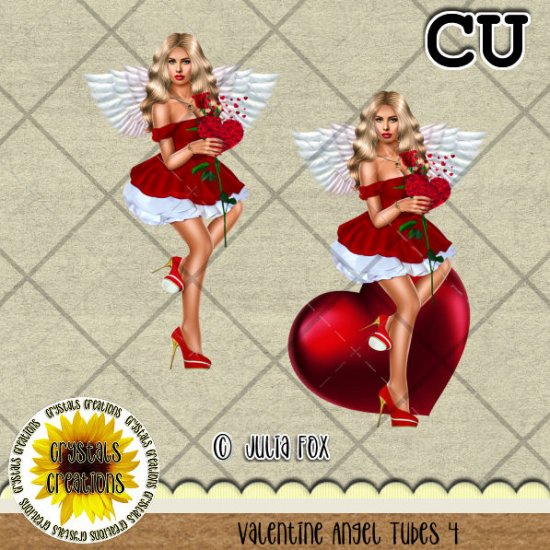 Valentine Angel Tube 4 - Click Image to Close