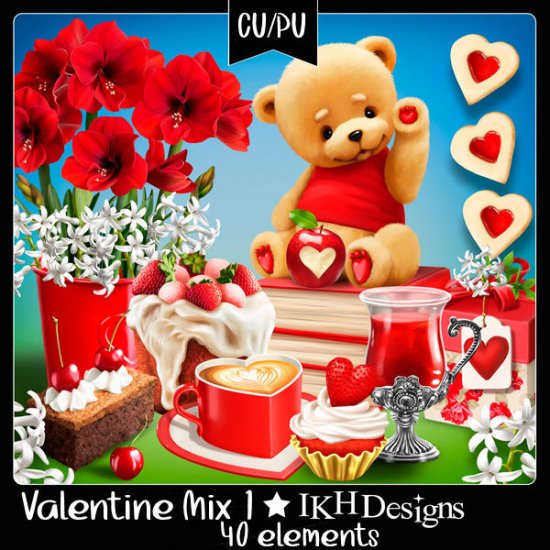 Valentine Mix 1 - Click Image to Close