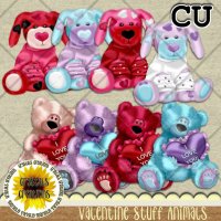 Valentine Stuff Animal Elements