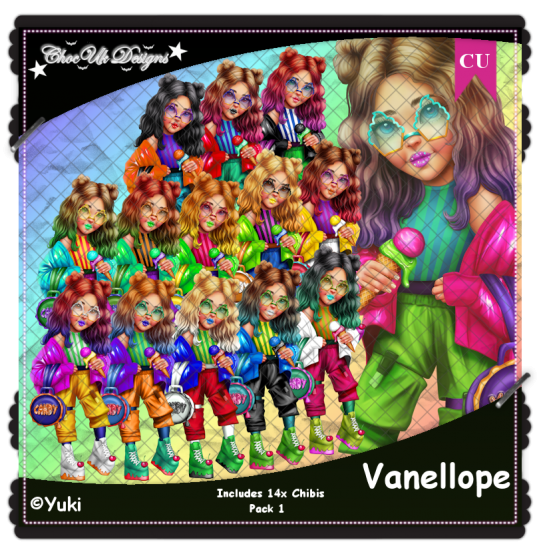 Vanellope CU/PU Pack 1 - Click Image to Close