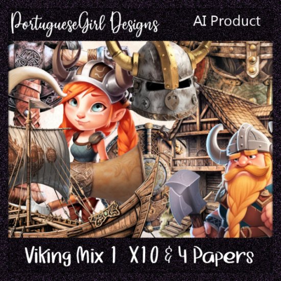 AI Viking Mix 1 - Click Image to Close