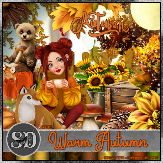 Warm Autumn Kit - Click Image to Close