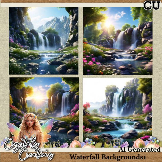 Waterfall Backgrounds - Click Image to Close