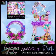 Whimsical Party Cluster Frames